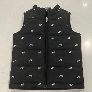Nike Black Puffer Vest